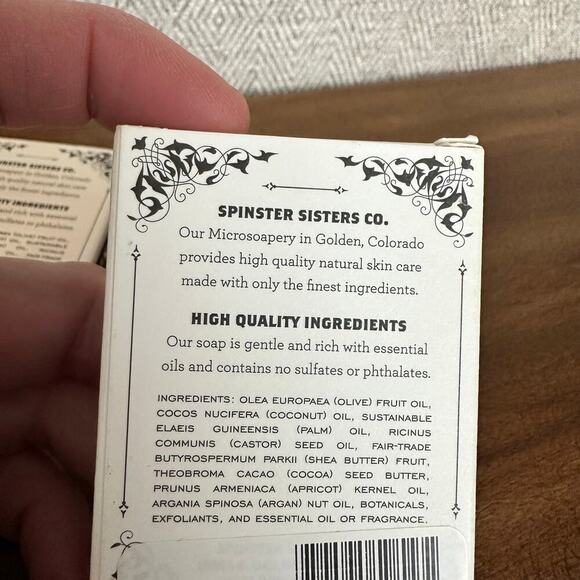 NIB 10-pk‎ Lot Spinster Sisters Co Moisturizing, Scent Variety Soap Bars  4.5 Oz - Picture 12 of 16